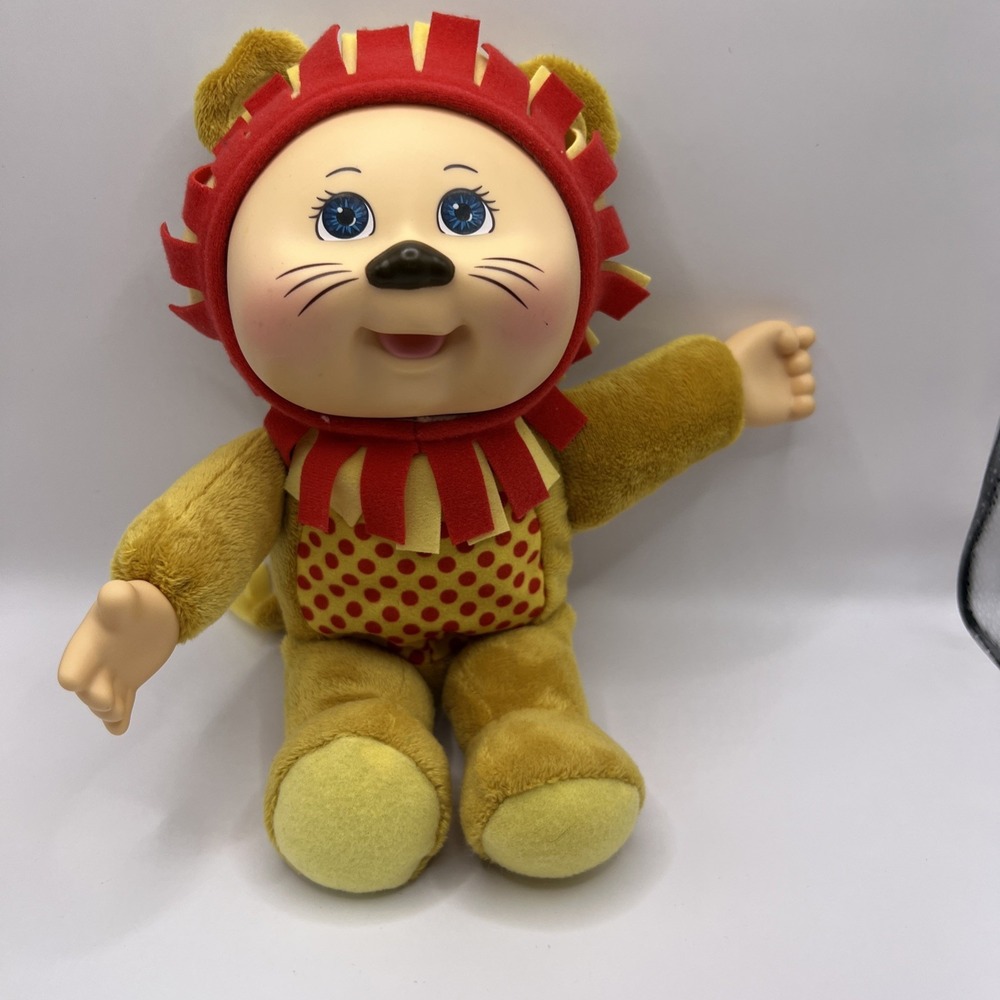 Cabbage Patch Kids Zoo‎ Friends Collectible Cuties Jaye Lion Excellent Condition